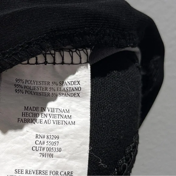 Tiana B. Black and White Swirl Tunic - Picture 3 of 4